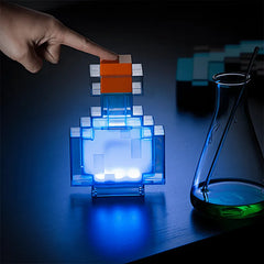 Minecraft Night Light - Colorful Bottle