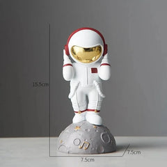 Estatueta Astronauta Kawaii - Headset