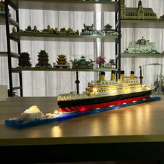 Blocos de Construção - Navio Titanic - 3D