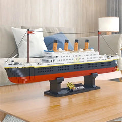 Blocos de Construção - Navio Titanic - Clássico - 3D