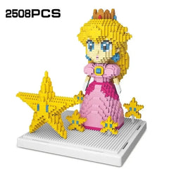 Blocos de Construção - Princesa Peach - Super Mário