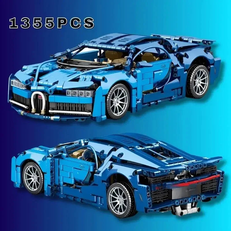Bloco de Construção - Bugatti Technique - 1355 Peças
