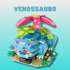 Blocos de Construção - Venossauro - Pokémon - 497 Peças