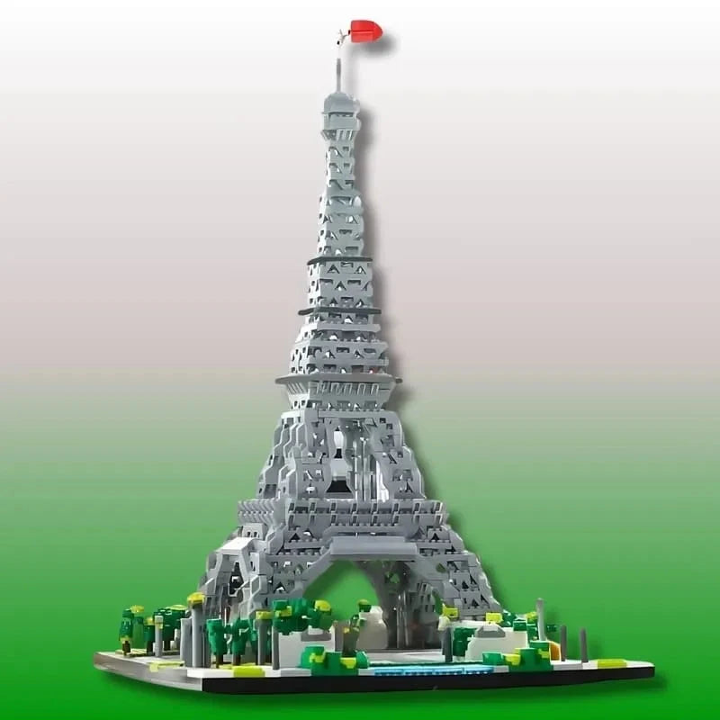 Mini Blocos de Construção - Torre Eiffel - 3585 Peças