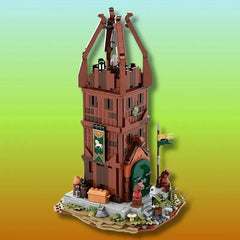 Bloco de Construção - Torre de Vigia de Rohan - Senhor dos Anéis - 987 Peças