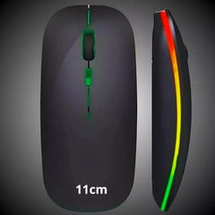 Mouse LED Silencioso - RGB - Pronta Entrega