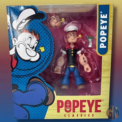 Action Figure - Popeye e Brutus - Coleção : Clássicos