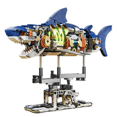 Mechanical Shark Building Block Set