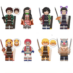 Demon Slayer Building Blocks - Small Block Figures