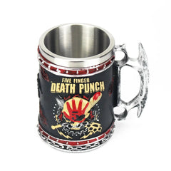Caneca de Cerveja e Decorativa Tankard 600ml - Five Finger Death Punch