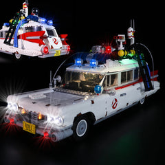 Vonado LED Lighting Kit for LEGO Creator Ghostbusters 10274 Ecto-1 (Building Blocks Not Included)