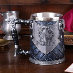 Caneca Temática Stark Rei do Norte - Game of Thrones